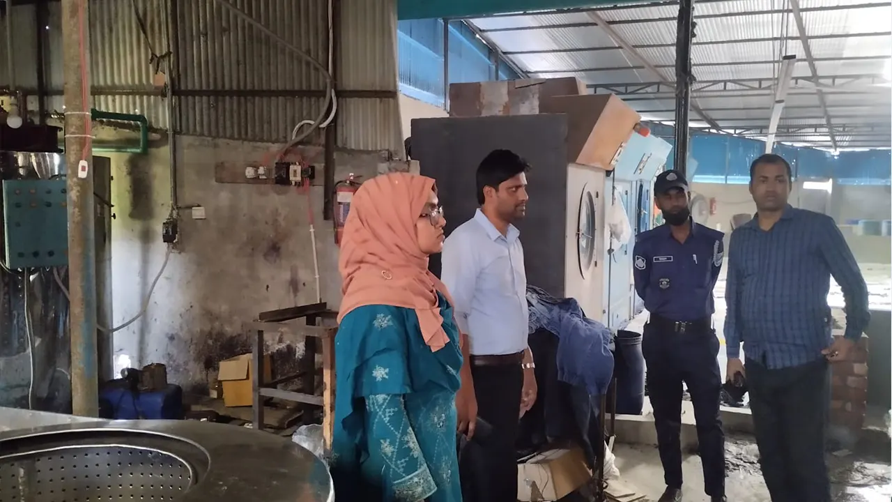 দুটি কারখানার অবৈধ গ্যাস সংযোগ বিচ্ছিন্ন