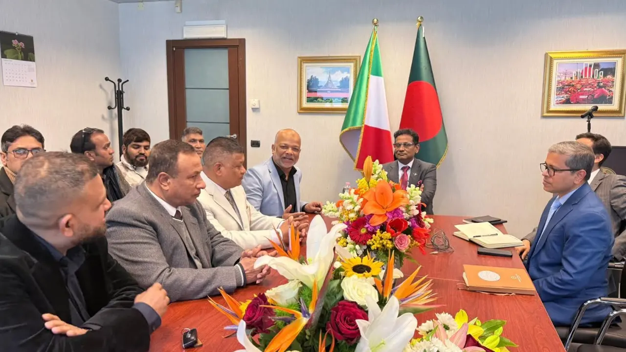 ইতালিতে বাংলাদেশ দূতাবাসে বিএনপির শুভেচ্ছা ও মতবিনিময় সভা অনুষ্ঠিত