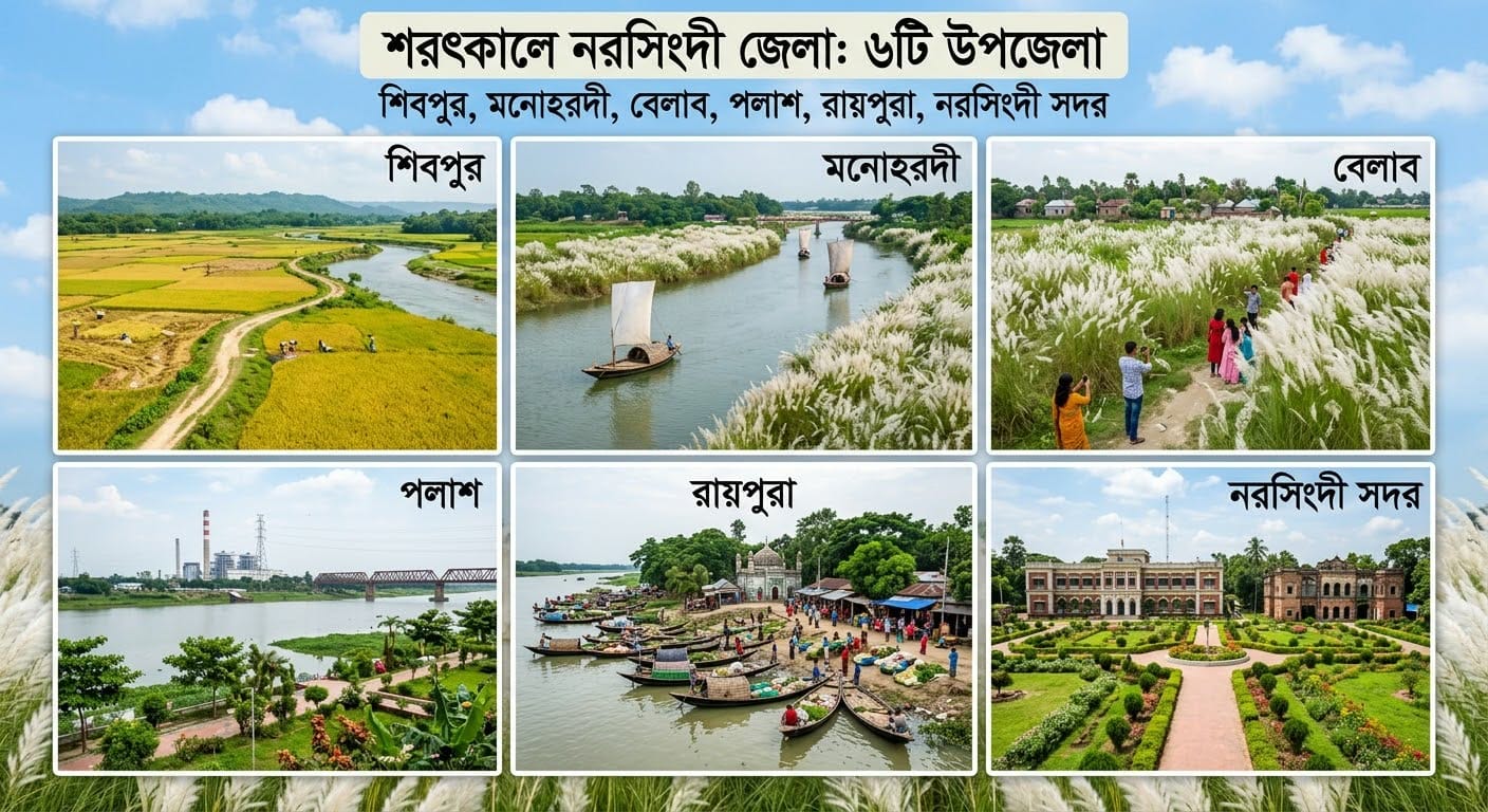 শীতলক্ষ্যা আর আড়িয়াল খাঁর তীরে প্রকৃতির অপার সৌন্দর্য