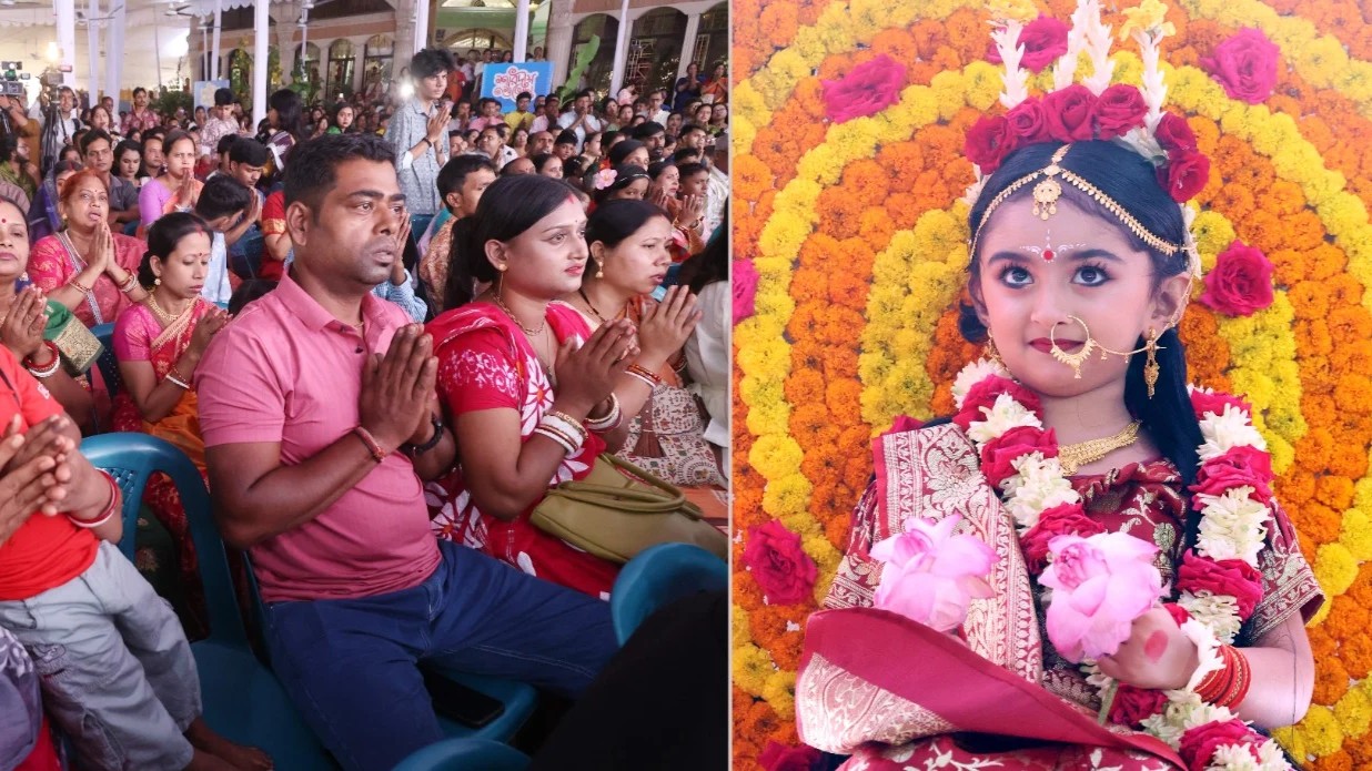 সারাদেশে মহাঅষ্টমী উদযাপন, পূজামণ্ডপে ভক্ত-দর্শনার্থীদের ঢল